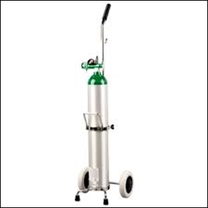 Cilindro y carga de oxigeno - Carro de Transporte